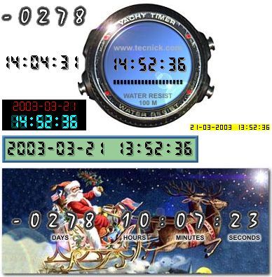 JADC (Java Advanced Digital Clock) Screenshot